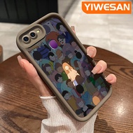 YIWESAN เคสสำหรับ OPPO F9 Pro F11 A9 A9x Realme 2 Pro เคส U1ลายการ์ตูนรูปฝูงชนเด็กผู้ชายเด็กผู้หญิงมีตานางฟ้าติดขั้นเคสนิ่มซิลิโคนบางกันกระแทกเคสป้องกันรวมทุกอย่างหนา