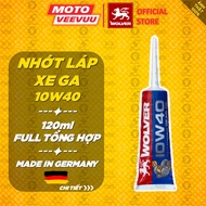 [MTVV] Wolver Gear Oil 10W40 10W30 80W90 Fully Synthetic 120ml, For Scooters<END>