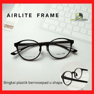 Airlite Eyeglasses Frame Bingkai Cermin Mata / Plastic Frame / Fashion Eyewear / Spek Mata Trend Ter
