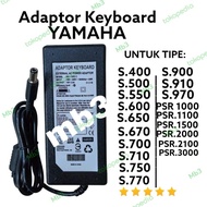 ADAPTOR KEYBOARD YAMAHA PSR S670 AUTPUT 16V-2,4A