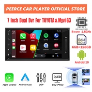 PEERCE Myvi G3 Car Player Toyota Car Android Player With Apple Carplay And Android Auto Wired And Wireless