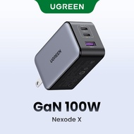 【Nexode X】UGREEN GaN 100W Fast Charger Foldable Adapter อะแดปเตอร์ for MacBook iPad iPhone 15 14 Pro