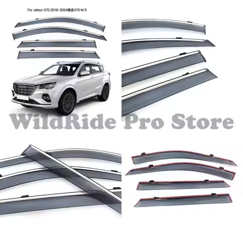 1 set Universal 2018-2024 Jetour X70 Rain Guard Jetour Plus X70 M S Window Rain Deflector