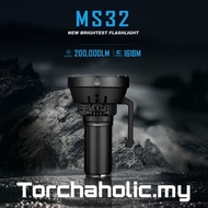 IMALENT MS32 WORLD BRIGHTEST FLASHLIGHT AT 200,000LUMEN