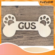 [FudFudAR] ฝุด-ฝุด-อะ ป้ายบ้านสุนัข แบบที่ 2 ป้ายชื่อบ้านน้องหมา ป้ายบ้านหมา ป้ายบ้านเจ้าตูบ ป้ายชื่