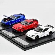 STANCE HUNTERS FERRARI 812 BLUE DIECAST SCALE 64