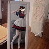 Japanese Cute Long Dress Cosplay Maid Outfit