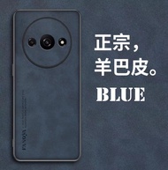 Redmi A3 4G Original Smooth Leather Lens Protection Full Protection Casing Sweat Resistant Hard Casi