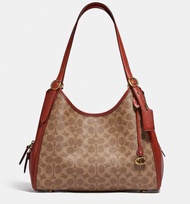 Coach Lori Shoulder Bag In Signature Canvas Style No.C/C4825 (B4/Tan Rust)