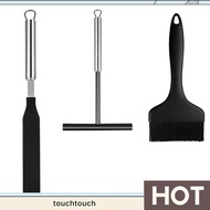 3PCS Crepe Spreader and Spatula Set Spatula Cake Turner Crepe Spreader Tool touchtouch.