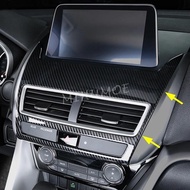 For Mitsubishi Eclipse Cross 2018-2021 Accessories Dashboard Multimedia Panel Cover Trims Overlayaut