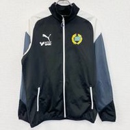 二手PUMA運動外套/球衣，黑色，L 碼
