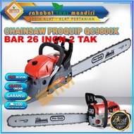 Gergaji Mesin Chainsaw Proquip QC9800X Bar 26 Inch