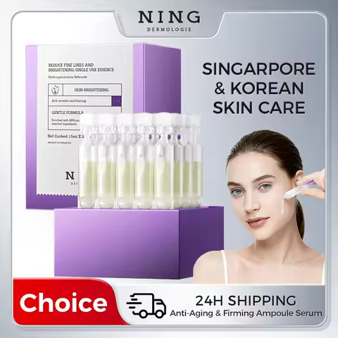 Retinol + Peptides Ampoule Serum 20x1.5ml – Niacinamide, Panthenol & VC-IP for Firming, Hydration & 