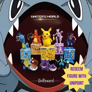 Pokemon Transformation Series Toy Set Action Figures --- Pikachu/Eevee/Charizard/Mewtwo/ Greninja Ki