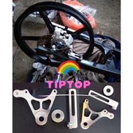 Y15ZR V1-V2 P34 2POT PISTON REAR CALIPER PUMP BRACKET SWING-ARM YAMAHA Y15 TAPAK KAKI BRAKE DISC BEL