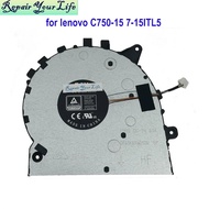 Laptop CPU Cooling Fan For Lenovo Yoga 7-15ITL5 82BJ C750-15 Notebook Cooler Radiator Fans 5H40S2014