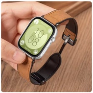 Leather Silicone Magnetic Buckle Huawei Watch Fit 3 Strap Retro Wristband Huawei Fit 3 Strap Replace