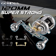 【Heavy Game】Gomexus Baitcasting 120mm Reel Handle for Shimano Daiwa Abu Okuma Kastking Fishing Reels BDH-AS30