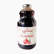 Lakewood Organic PURE Pomegranate Juice (2 x 946ml) | Gluten Free | Vegan