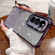 เคส OPPO Reno 12 11 10 5G OPPO Reno 12F 11F 5G เคส OPPO Reno 12 11 10 8T 8Z 7Z 8 5G ใสเจลลี่กากเพชรเ