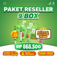 Nutriflakes Reseller Package 9 Boxes of Arrowroot Powder Drink Helps Overcome Gerd Problems 280g