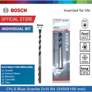 Bosch CYL-5 Blue Granite Drill Bit - Extra Durable &amp; Wear-Resistant (5 - 8mm)