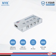 USB NYK Sharing Switch 4port USB Auto Data Switch