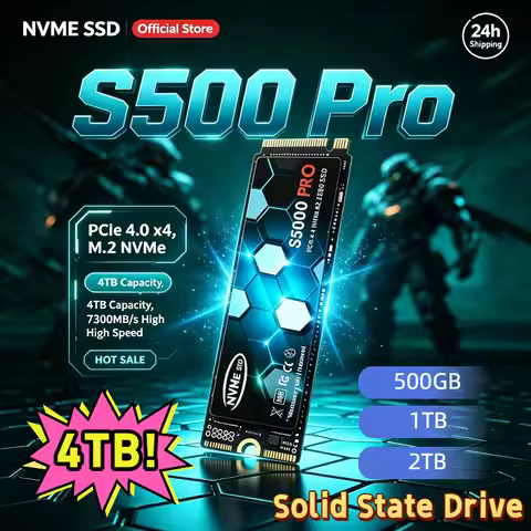 S500 Pro M.2 SSD NVMe 500GB 1TB 2TB 4TB SSD M.2 2280 PCIe3.4 SSD Internal Solid State Drive Disk 730