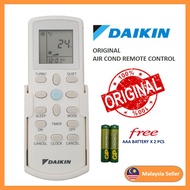 100% Genuine Original Daikin Aircond Air Cond Air Conditioner Remote Control Parts