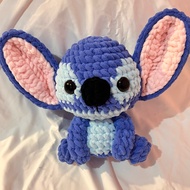[TOMATOAPPLE] Amigurumi Stitch Plushie || Stitch Knitted Doll