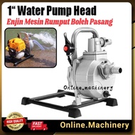 1" (25mm) Petrol Engine Pump Head Only Kepala Pam Air Self Priming Pump Ogawa Honda Gx35 BG330DT BG4