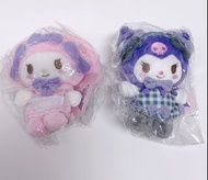 日版 Sanrio 三麗鷗 Dolly Mix My Melody & Kuromi公仔掛飾