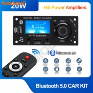 Kebidumei 9-12V Car Radio Board LCD Digital Wireless Decoder Board Car Kit USB AUX TF Music Player Module For MP3 Player Speaker