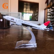 Japan Airlines B777 Aircraft Model JAL Boeing 777 Airplane Plane Die Cast Metal Model Decoration Gif