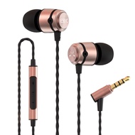 SoundMAGIC E50C Wired Earbuds with Microphone in Ear Monitor HiFi Earphones Good Noise Isolating Hea