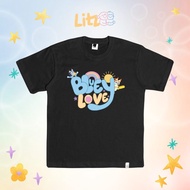 KATUN BLUEY Series Screen Printed Children's T-shirt "BLUEY LOVE PLAY" | Original Premium Combed Chi