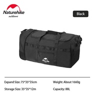 Naturehike Outdoor Travel Camping Equipment Storage Bag With Wheel Large Capacity Luggage กระเป๋าลากจูงพับได้⚡จัดส่งจากประเทศไทย⚡