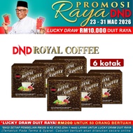 DND Royal Coffee + Sacha Inchi, Lingzhi & Ginseng (6 Kotak)