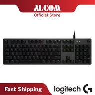 LOGITECH G512 CARBON Wired Gaming Keyboard with LIGHTSYNC RGB, Choice of Mechanical Switch &amp; Aluminum Alloy Top Case