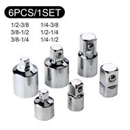 Adaptor Konverter Sambungan Gagang Kunci Sok Sock Socket 6 Pcs
