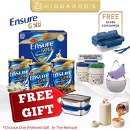 Ensure Gold Vanilla / Wheat / Almond / Coffee (800g) Tin & 2.2Kg Refill