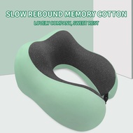 Memory Foam U-Shaped Pillow Slow Rebound Memory Foam Pillow Double Hump Neck Pillow Essential for Business Travel Neck Pillow Neck Pillow M-Shaped Pillow