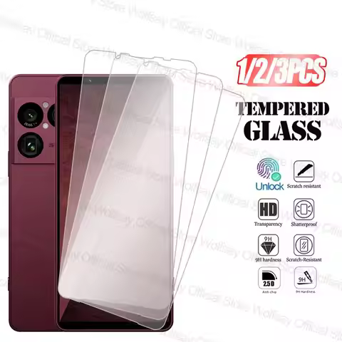1/2/3PCS Tempered Glass For Sony Xperia 1 VIII Screen Protector Sony Xperia 1 VIII Full Glue Protect