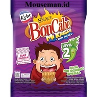 Kobe Snack BonCabe Mi Crispy Level 2 Special Fried Noodle Flavor 16gr