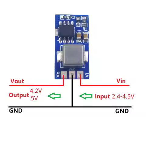 3V 3.3V 3.7V to 4.2V 5V DC-DC Converter ND3A05SD for Arduino PI ESP32 Wifi QC PD 17W Synchronous Boo