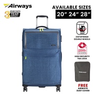 [HOT SALE] Airways Skyline 20" Nylon Expandable  8-Wheel Soft Case Luggage 20" -ATS8938 NDS-100016