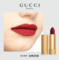 Gucci - GUCCI 霧面唇膏 3.5g#509 JANIE SCARLET