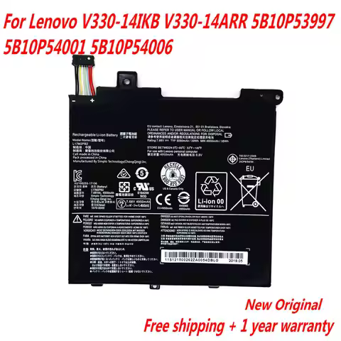 High Quality L17L2PB1 L17M2PB1 L17C2PB1 Laptop Battery For Lenovo V330-14IKB V330-14ARR 5B10P53997 5