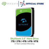 Seagate Skyhawk 3.5" SATA CCTV Internal Hard Disk Drive / HDD ( 1TB  / 2TB / 4TB ) 7200RPM / 5400 RP